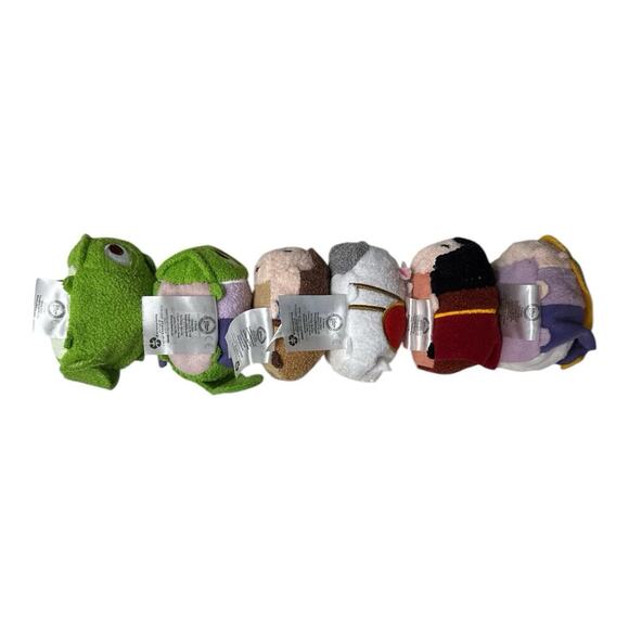 Disney TSUM TSUM TANGLED Mini Plush RAPUNZEL PASCAL MAXIMUS MOTHER GOTHEL 6ct - Picture 4 of 4